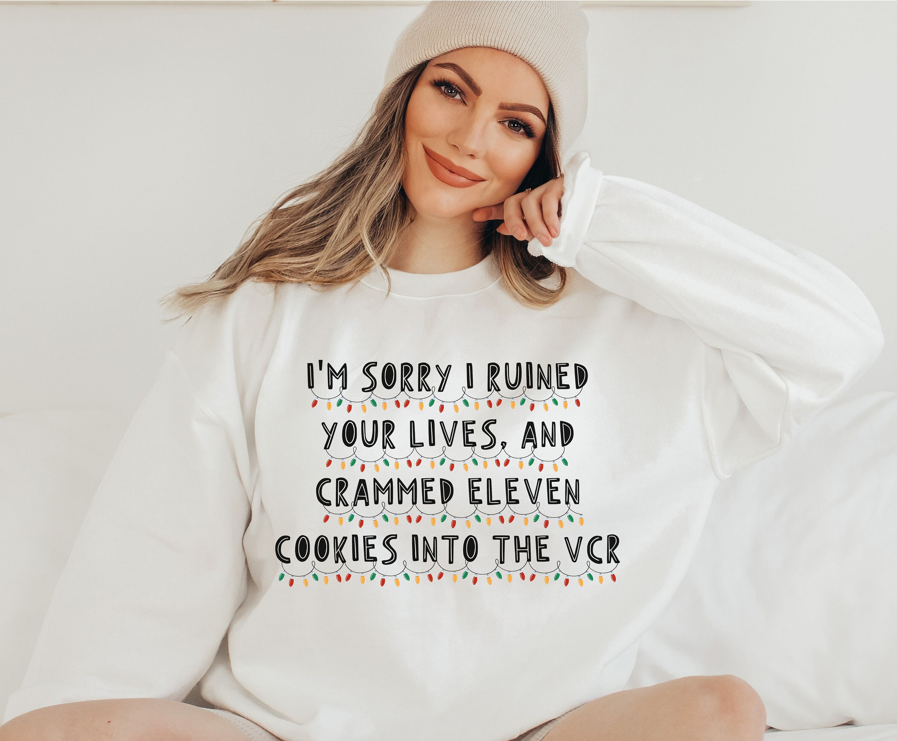 Elf Christmas Sweatshirt Buddy the Elf Movie Quote Ugly Christmas