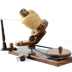 Lykke Caft Indian Mango Ball Winde - Natual Wood