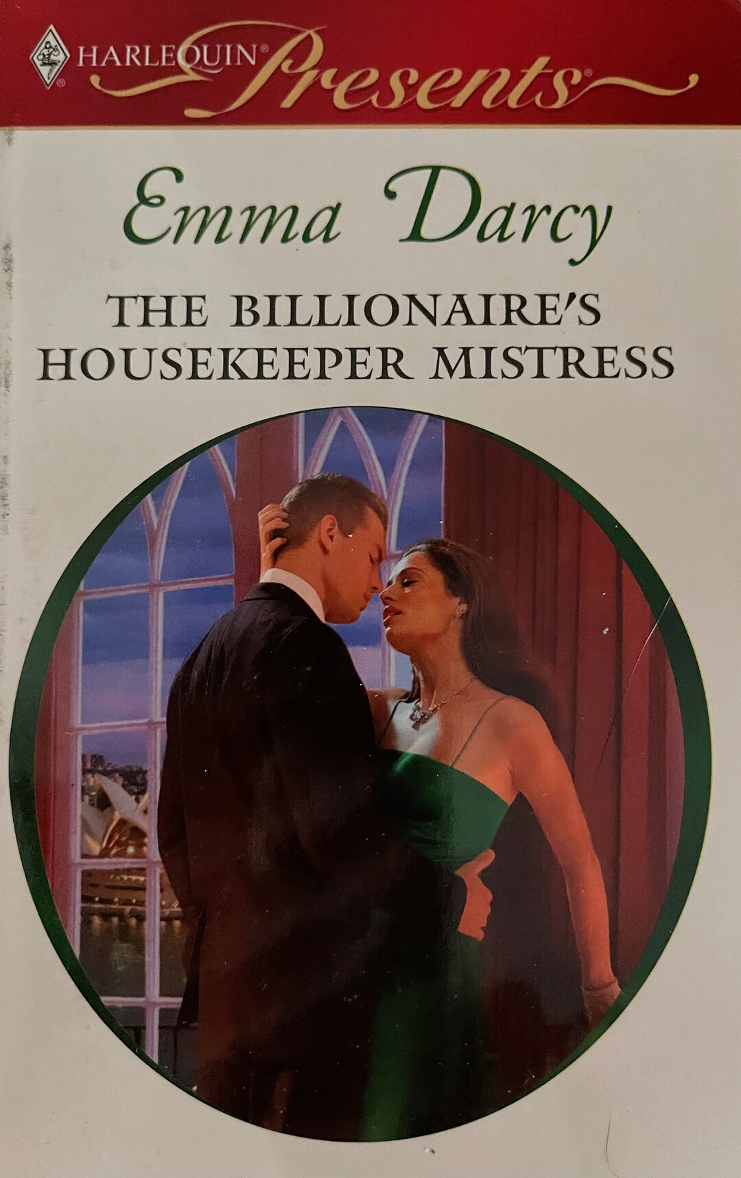 Harlequin Presents Romance Paperback Book Author Emma Darcy Title the