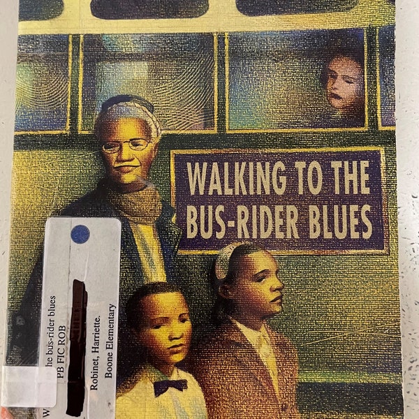 Walking to the Bus Rider Blues Author Harriette Gillem Robinet Children's Book