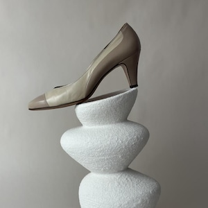 Bally Vintage Two Tone Leather Pumps / High heels / Mid Heels / Bally Suisse