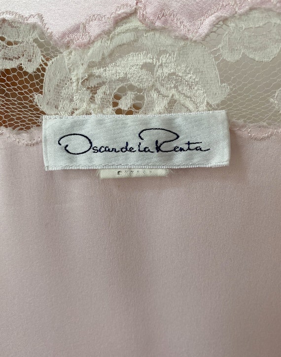 OSCAR de la RENTA Vintage Nightgown Lingerie With… - image 8