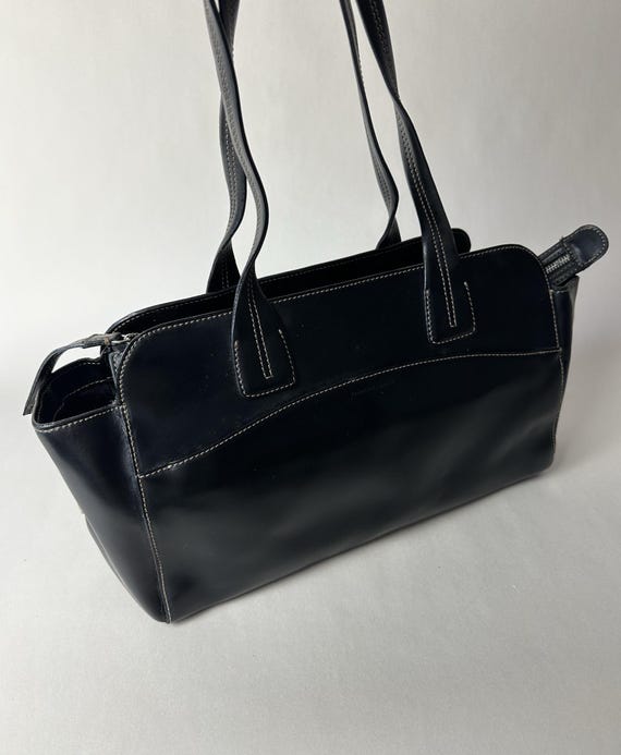 バッグ FRANCESCO BIASIA Handbag Y2K Leather Cool 90s Y2K Francesco Biasia Italian Leather Shoulder Bag - Etsy