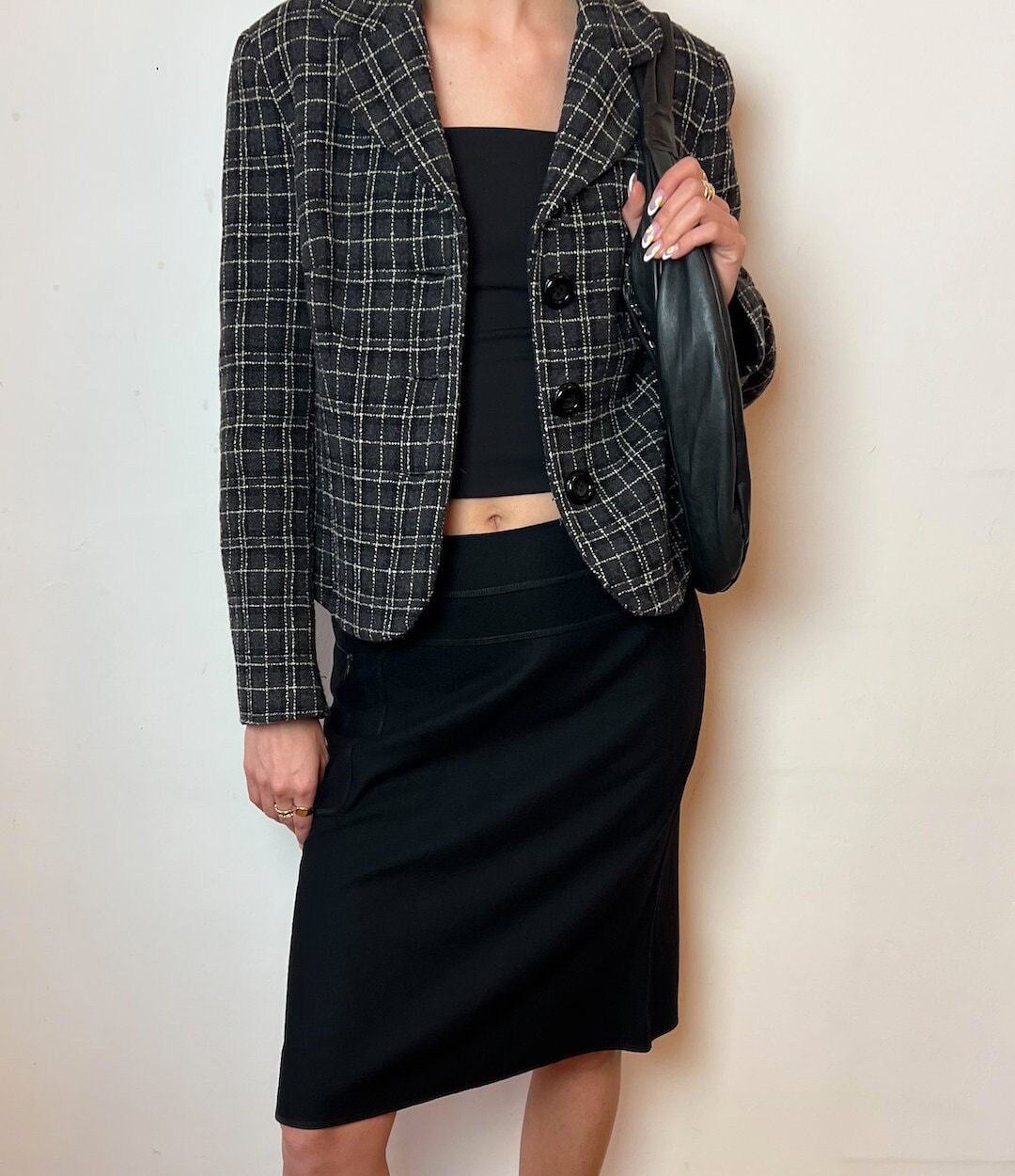 Khaki pencil skirt 9mm sale