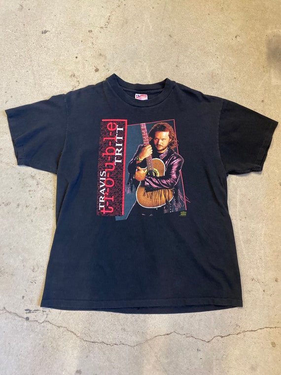Vintage Travis Tritt Shirt Etsy