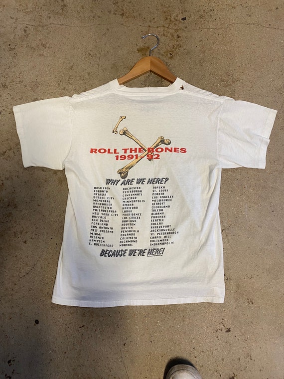Vintage Rush “Roll The Bones” 1991 T-Shirt - image 4