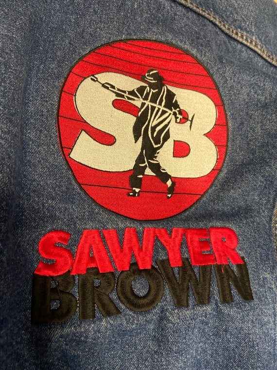 Levi Sawyer Brown Denim Jacket - image 3