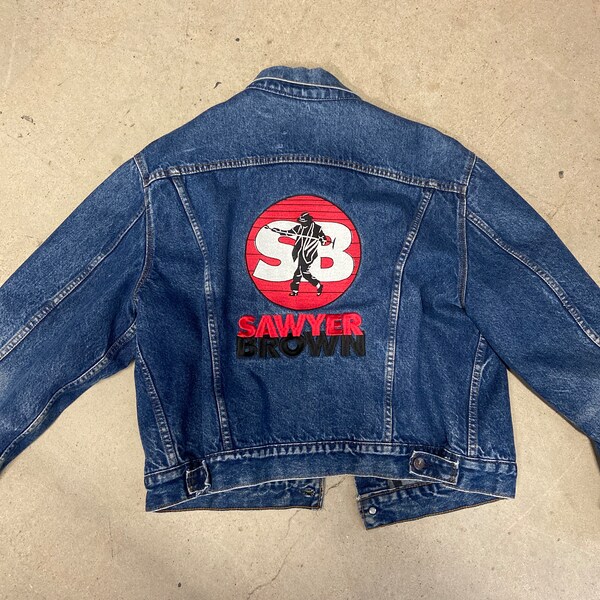 Levi Sawyer Brown Denim Jacket