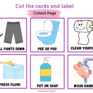 Potty Training Book, Potty Training Reward, Potty Training Poster ...