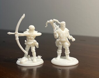 Custom 3D Printed Miniatures, Resin Printing Service