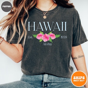 Summer Trip T-shirt | Tropical Flower Shirt | Family Matching Shirt | Summer Party Shirt | Home State Shirt | Family Trip Tee | Floral Tee
