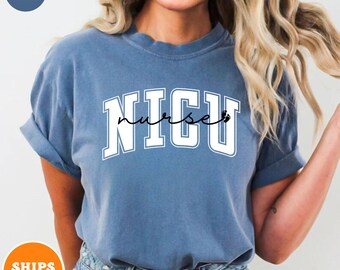 NICU Nurse T-shirt | NICU Nurse Animal Shirt | NICU Nurse Gift | Nurse Appreciation Gift | Neonatal Intensive Care Unit | Nicu Nurse Tee