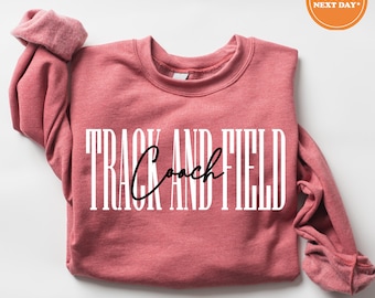 Track and Field Coach Crewneck Sweatshirt | Track and Field Coach Hoodie | Track Coach Gift | Track | Track and Field Team | Coach Gift