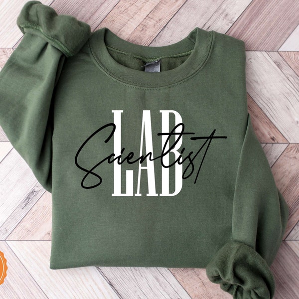 Lab Scientist Sweatshirt | Medical Lab Science | Lab Tech Shirt | Scientist Gift | Laboratory Scientist Shirt | Lab Tech Grad School | 92479