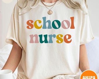 School Nurse Shirt | Registered Nurse Tee | Nursing School Gift | New Nurse Appreciation Gift | Nurse Life Shirt | Superhero Nurse