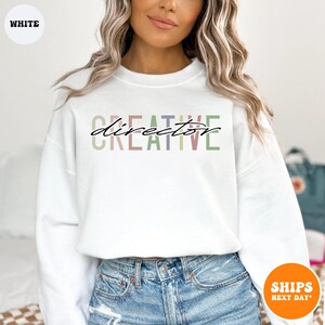 Creative Director Sweatshirt Etsy