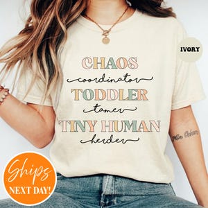 Funny Mom Shirt | Daycare Teacher | Babysitter Childcare Shirt | Nanny Shirt | Kindergarten Teacher | Chaos Coordinator | Funny Mom Sayings image 8
