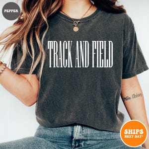 Track and Field T-shirt | School Varsity Shirt | Track Shirt Mom | Track and Field Team | Track and Field Coach Shirt | School Track Team