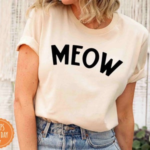 by Meowgicians 'Bad Cat Spells Coffee' Tshirt | A Must-Have Funny Cat Shirt for Women Yellow / M