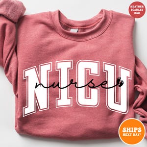 NICU Nurse Sweatshirt | NICU Nurse Animal Shirt | NICU Nurse Gift | Nurse Appreciation Gift | Neonatal Intensive Care Unit | Nicu Nurse Tee