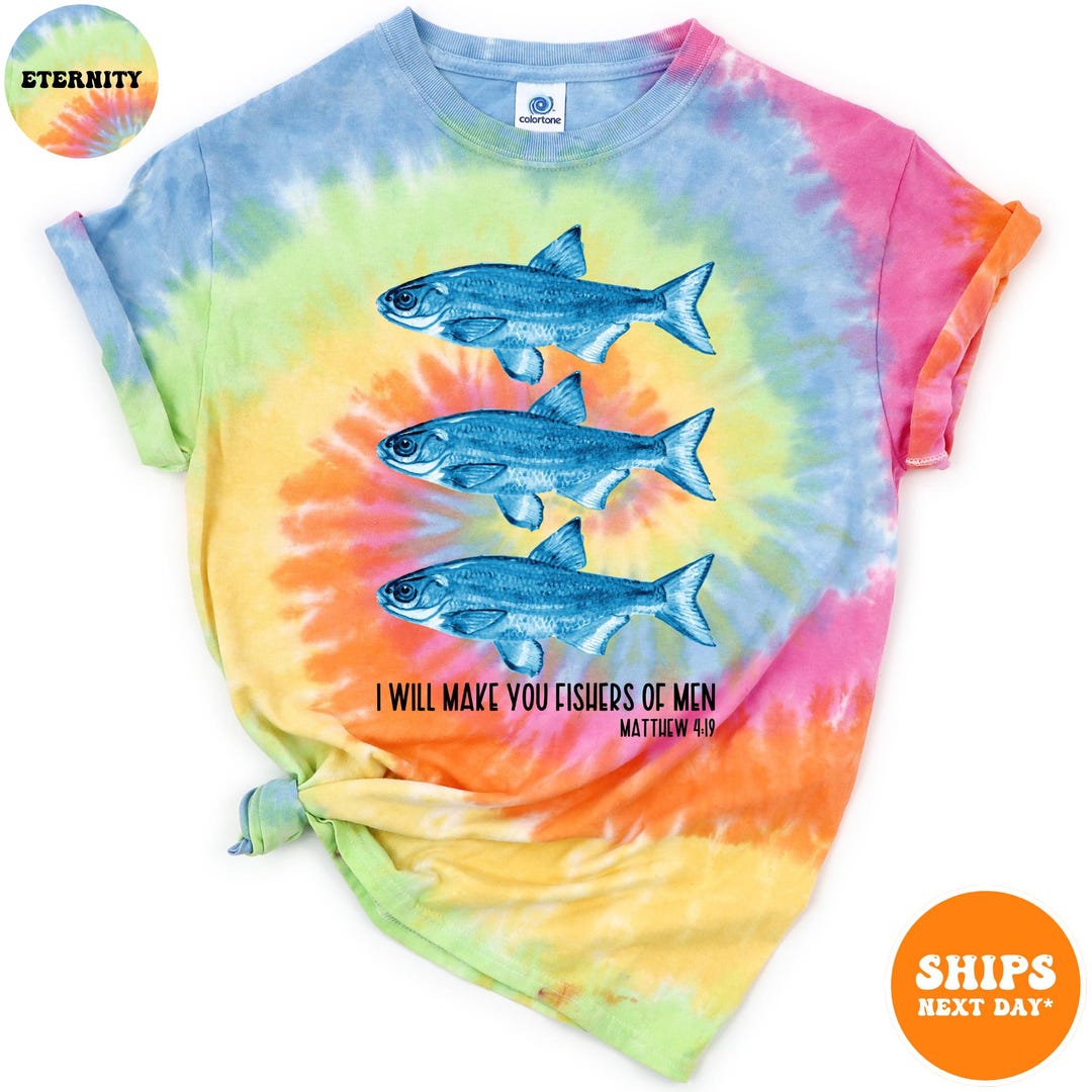 Christian Tie Dye Shirt Jesus Loves You Shirt Christian Ladies Tee ...