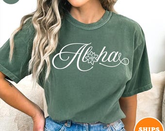 Aloha T-shirt | Hawaii Shirt | Hawaii Family Vacation Shirt | Aloha Shirt | Hawaiian Trip | Hawaii Vacation | Aloha Shirt | Comfort Colors