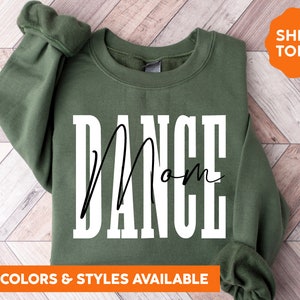 Dance Mom Crewneck Sweatshirt | Dance Mom Hoodie | Dance Mom Shirt | Dance Mama | Mom Shirt | Dance Gifts | Dance Moms | Mom Crewneck