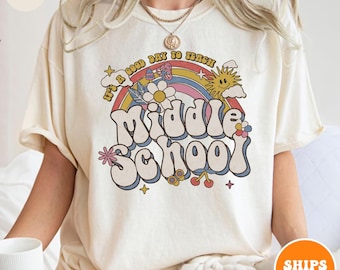 Middle School Teacher T-shirt | Back to School | First Day of School | Gifts for Teachers | Teacher Appreciation | Teacher Team Shirt