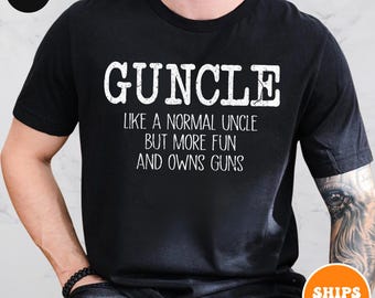 Godfather Shirt T-shirt | Guncle Shirt | Gift Ideas | Uncles Fun Saying | Father's Day Birthday | Uncle Gay Gift Shirt | Men's Funny Uncle