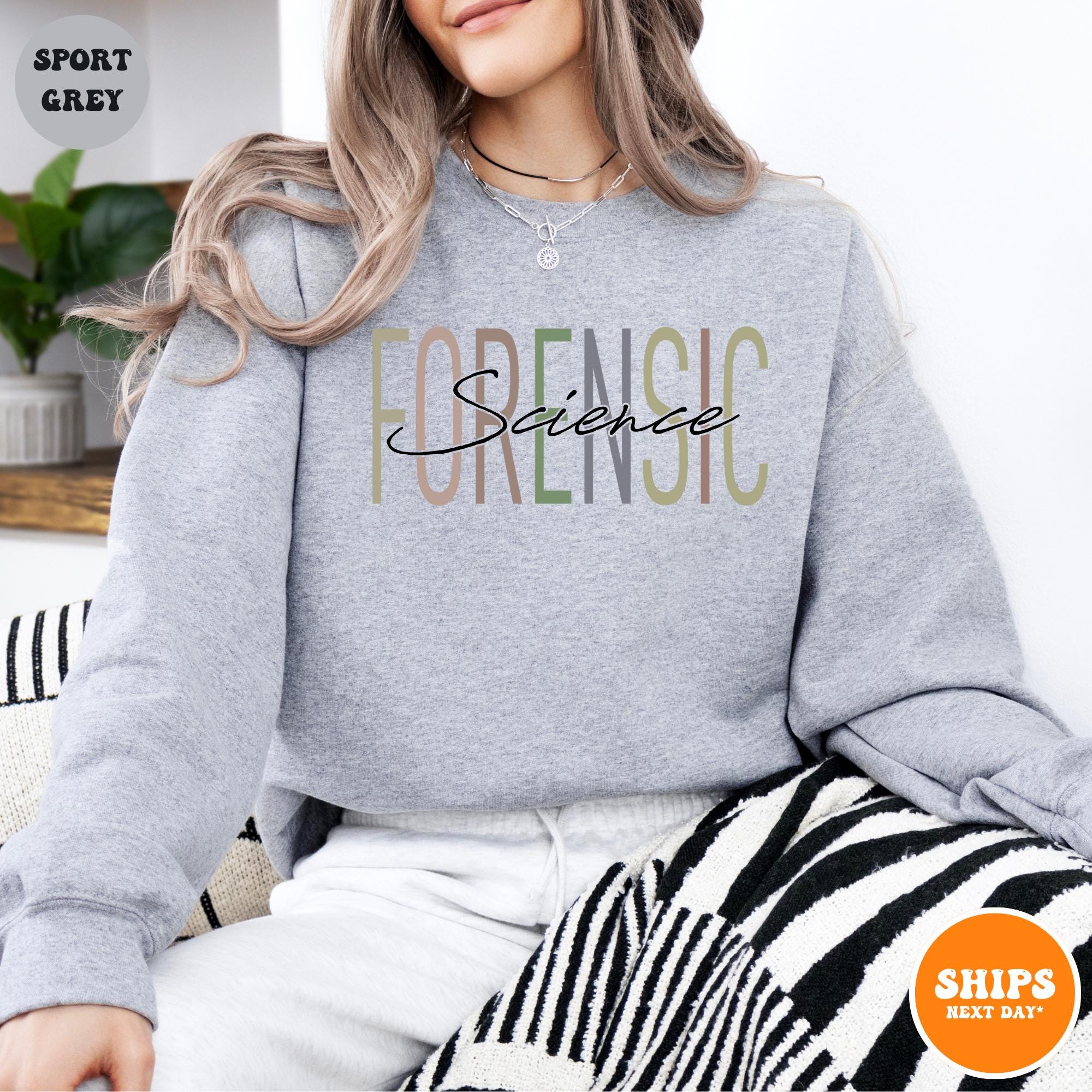 Forensic Science Merch Forensic Science Crewneck Sweatshirt | Forensic Science Hoodie ...