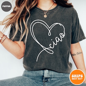 Ciao T-shirt | Ciao Shirt | Hello Italy | Italian Tee | Ciao Bella Shirt | Italian Hello Shirt | Travel Shirt | Italy Trip | Comfort Colors