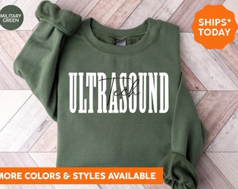 Ultrasound Tech Crewneck Sweatshirt | Ultrasound Tech Hoodie | Ultrasound Tech | Ultrasound Shirt | Ultrasound Gifts | Rad Tech | 5815p