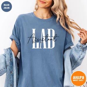 Lab Assistant T-shirt | Lab Week | Medical Lab Science | Laboratory Gift | Lab Tech Team | Med Tech Student | Lab Scientist | Comfort Colors