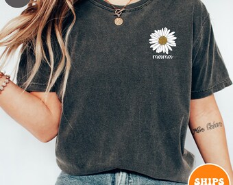 Daisy Mama Mimi Mini Matching Shirt | First Mothers Day Shirt | Mommy and Me Shirts | New Mom Gift Shirt | Personalized Mom Baby Shirt