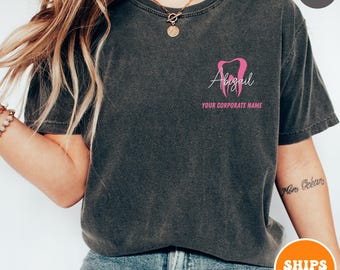 Custom Dental Office T-shirt | Dental Assistant Shirt | Custom Dental Hygienist | Custom RDA Shirt | Dental Team | Dental Clinic Crew Shirts