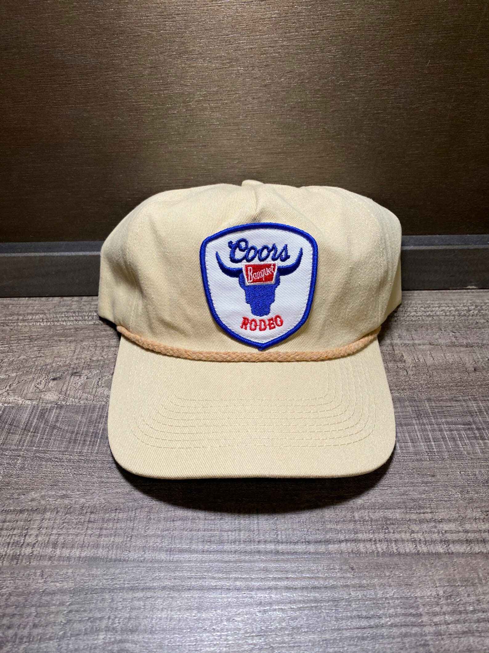 Coors rodeo retro inspired hat, coors banquet hat