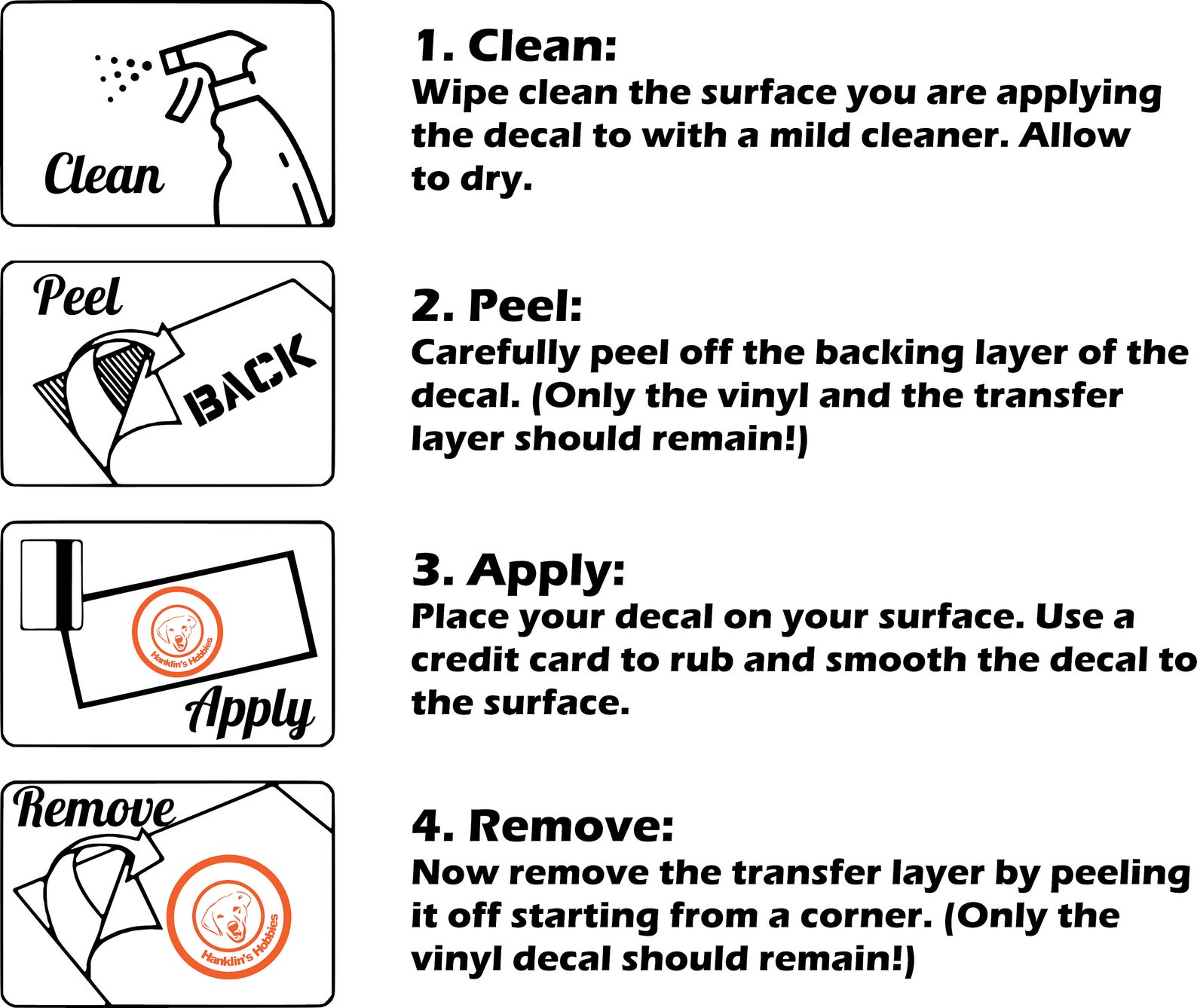 Custom Vinyl Decal Business Shop many Fonts and Colors Etsy