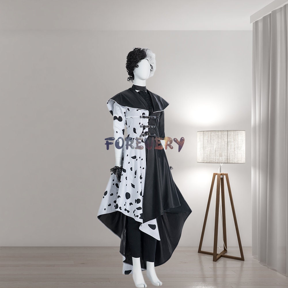 Cruella De Vil Cosplay Estella Costume Suit Customized Etsy Canada