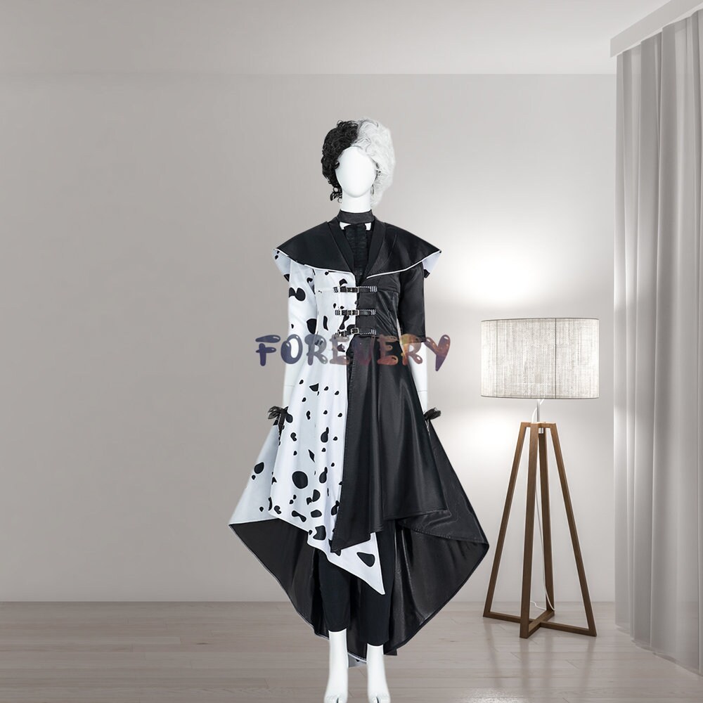 Cruella De Vil Cosplay Estella Costume Suit Customized Etsy Canada