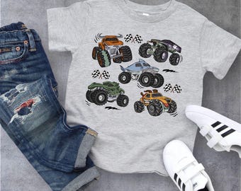 Monster Truck TShirt - Toddlers/Youth