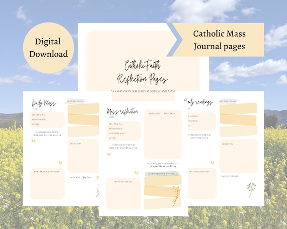Catholic MASS Reflection Pages