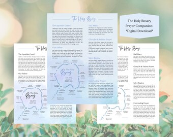 The Holy Rosary Prayer Companion