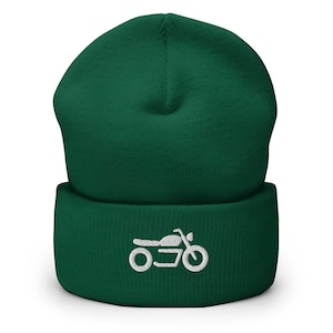 Motorcycle Cafe Racer - Cuffed Beanie