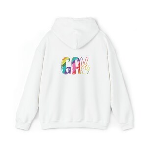 GAY Unisex Heavy Blend™-sweatshirt met capuchon