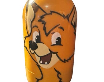 Kellogg's Disney 2005-2006 Tod #21 Weeble Wobble Juguete promocional de cereales Beanz