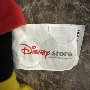 The Disney Store 2001 Mickey Mouse 9" Plush Soft Toy Stuffed Animal image 4