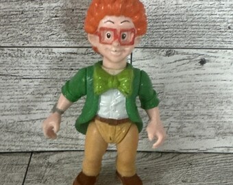 Vintage 1990 Burger King Toy Kids Club I.Q. Figure Meal Toy bin30