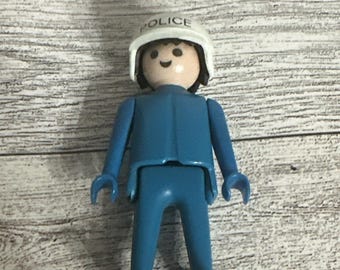 Vintage 1974 PLAYMOBIL Police figure