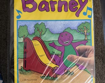 Barney Colorforms Travel Pak New 1993