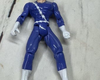 Figura de acción vintage de Quicksilver de Marvel de 1996, de ToyBiz, basada en un cómic.